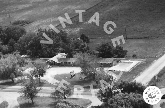 Motel Scottville - 1978 Aerial